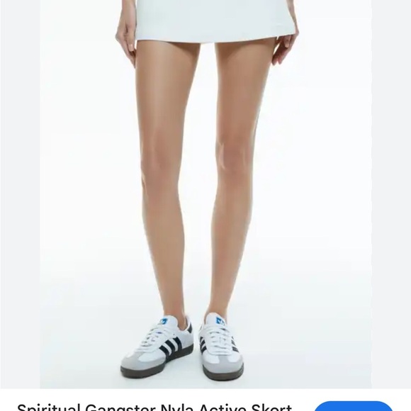 NWT Spiritual Gangster White Nyla Active Skirt Size Medium - Picture 5 of 8